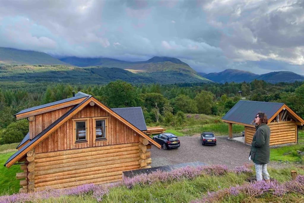 Wild Nurture Eco Luxury Offgrid Log Cabin 포트 윌리엄 외부 사진